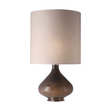 Flavia table lamp grey lamp base - Milano Tostado M - Flavia Lamps