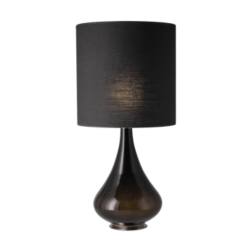 Renata table lamp black lamp base - Lino Negro M - Flavia Lamps