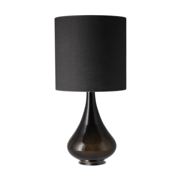 Renata table lamp black lamp base - Lino Negro M - Flavia Lamps