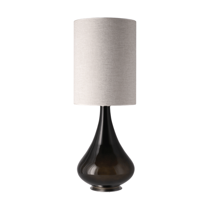 Renata table lamp black lamp base - London Beige L - Flavia Lamps