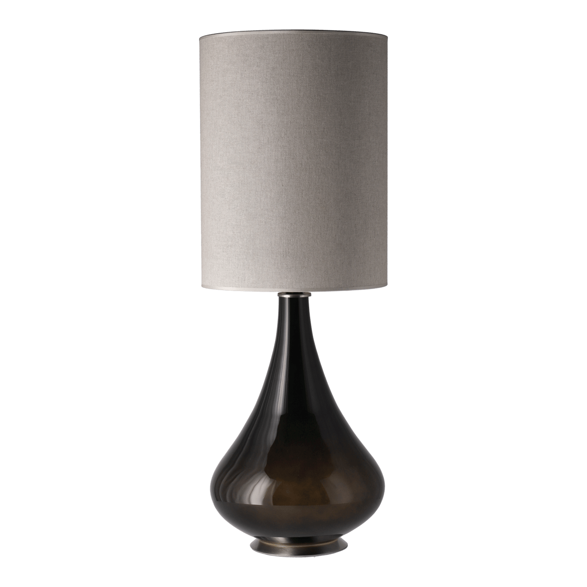 Flavia Lamps Renata table lamp black lamp base Milano Tostado L