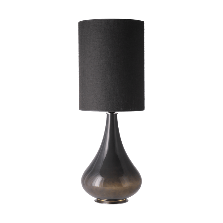 Renata table lamp grey lamp base - Lino Negro L - Flavia Lamps