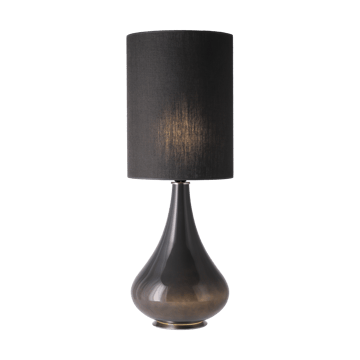 Renata table lamp grey lamp base - Lino Negro L - Flavia Lamps