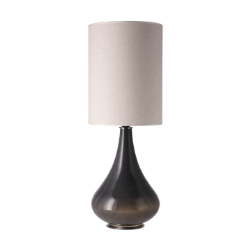 Renata table lamp grey lamp base - Milano Tostado L - Flavia Lamps