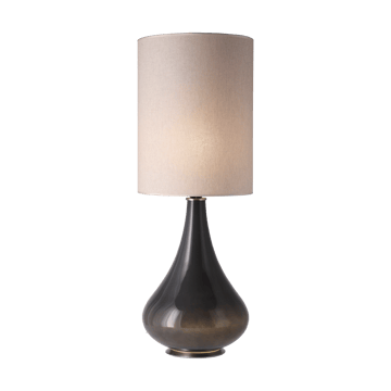 Renata table lamp grey lamp base - Milano Tostado L - Flavia Lamps