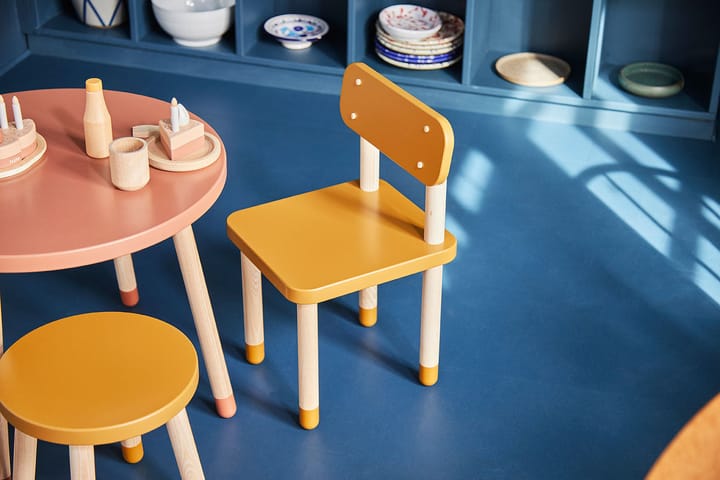 Dots chair, Yellow FLEXA