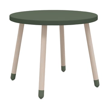 Dots play table Ø60 cm - Deep Green - FLEXA