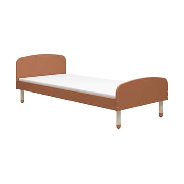 Dots single bed 96x204 cm - Rose - FLEXA