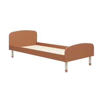 Dots single bed 96x204 cm - Rose - FLEXA