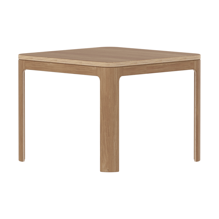 Nova table 47x60x60 cm, Oak veneer FLEXA