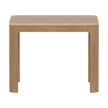 Nova table 47x60x60 cm - Oak veneer - FLEXA