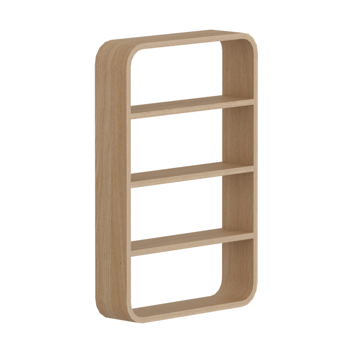 Nova wall shelf 50x83 cm, Oak veneer FLEXA