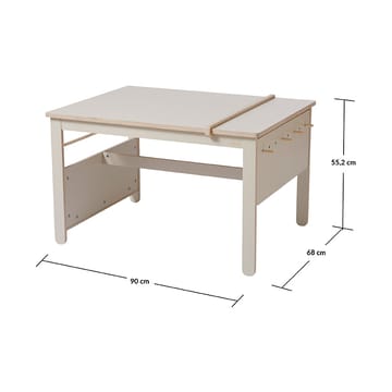 Play Creative Desk 68x90 cm - Grey - FLEXA