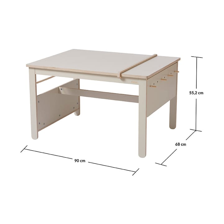 Play Creative Desk 68x90 cm, Grey FLEXA