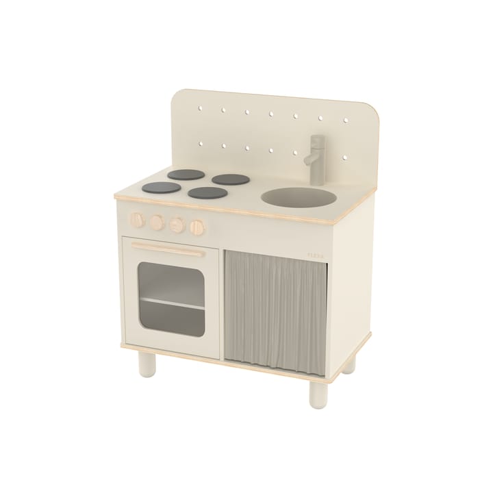 Play toy kitchen 60x75 cm, Cream FLEXA