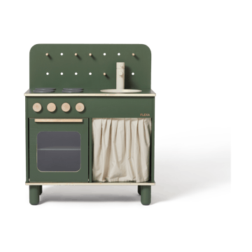 Play toy kitchen 60x75 cm - Deep Green - FLEXA