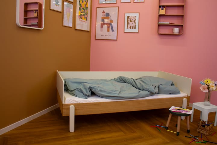 Popsicle daybed, Oak Cream FLEXA