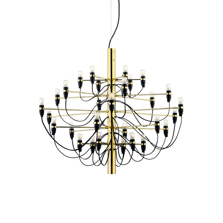 2097 Sarfatti chandelier - Brass 30 lamps - Flos