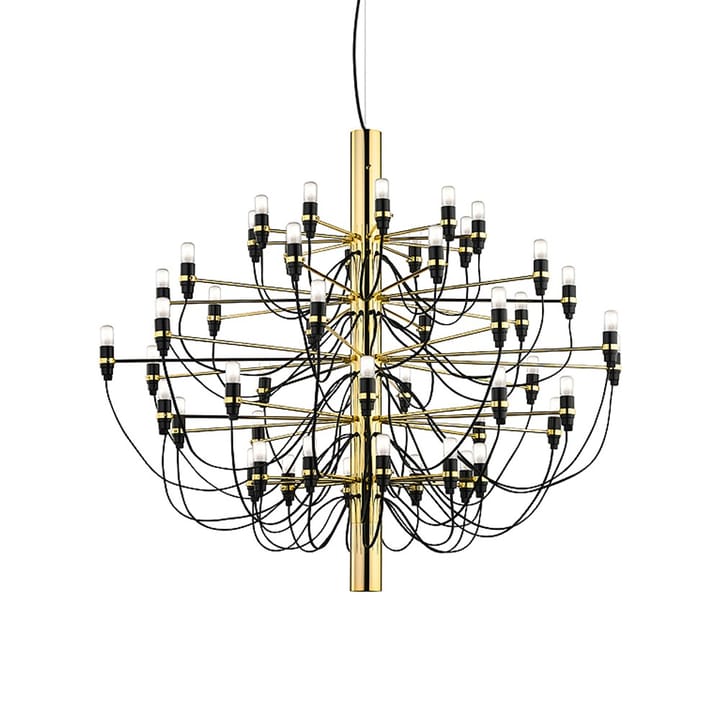 2097 Sarfatti chandelier - Brass 50 lamps - Flos