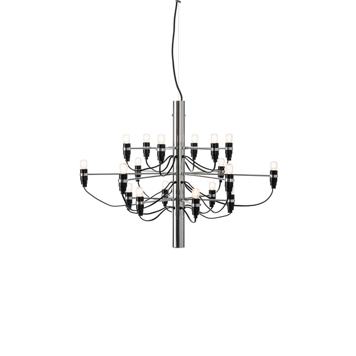 2097 Sarfatti chandelier - Chrome 18 lamps - Flos