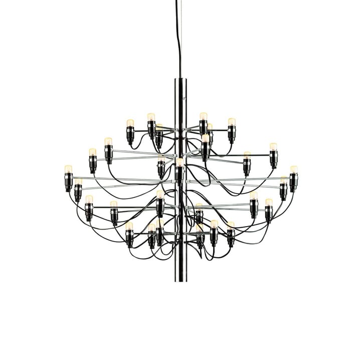 2097 Sarfatti chandelier - Chrome 30 lamps - Flos