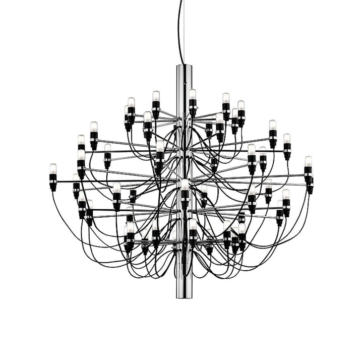 2097 Sarfatti chandelier - Chrome 50 lamps - Flos