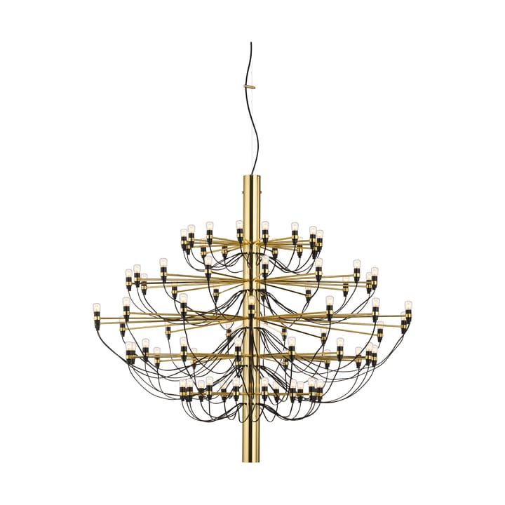 2097 Sarfatti chandelier LED - Brass 75 lamps - Flos