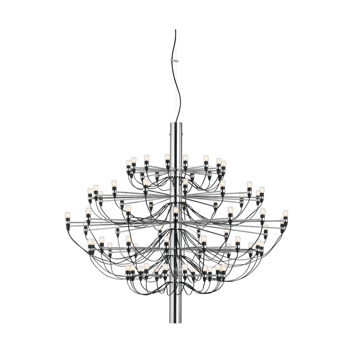 2097 Sarfatti chandelier LED - Chrome 75 lamps - Flos