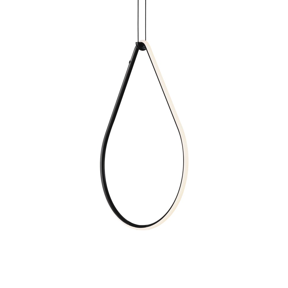 Flos Arrangements Drop pendant Black, down