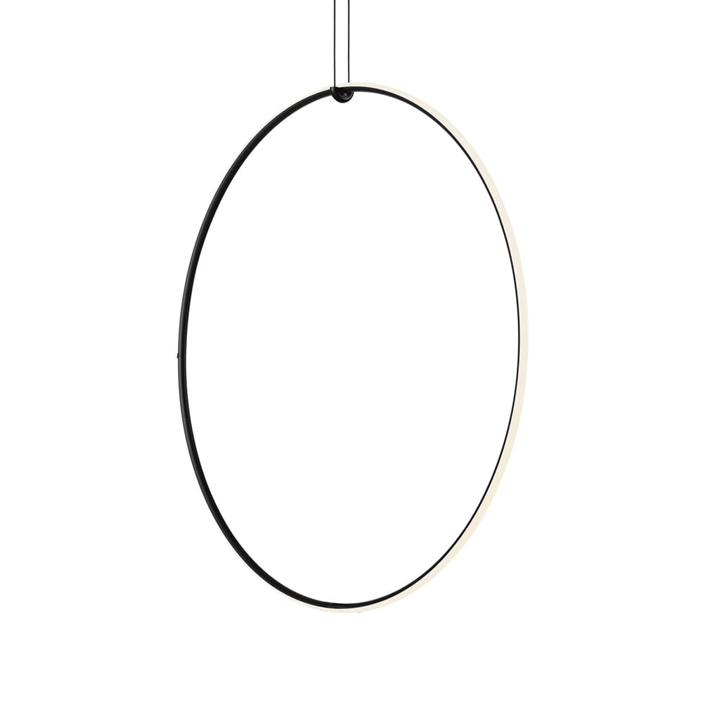 Flos Arrangements Round pendant Black, large