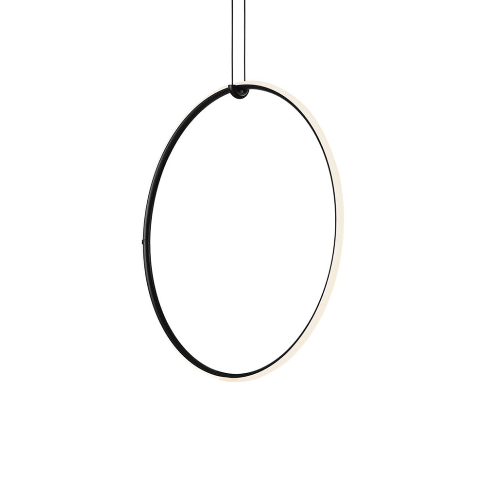 Flos Arrangements Round pendant Black, medium