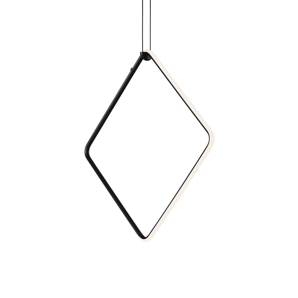 Flos Arrangements Square pendant Black, large