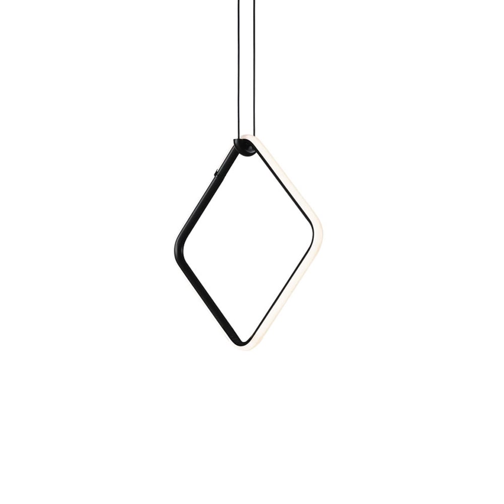 Flos Arrangements Square pendant Black, small