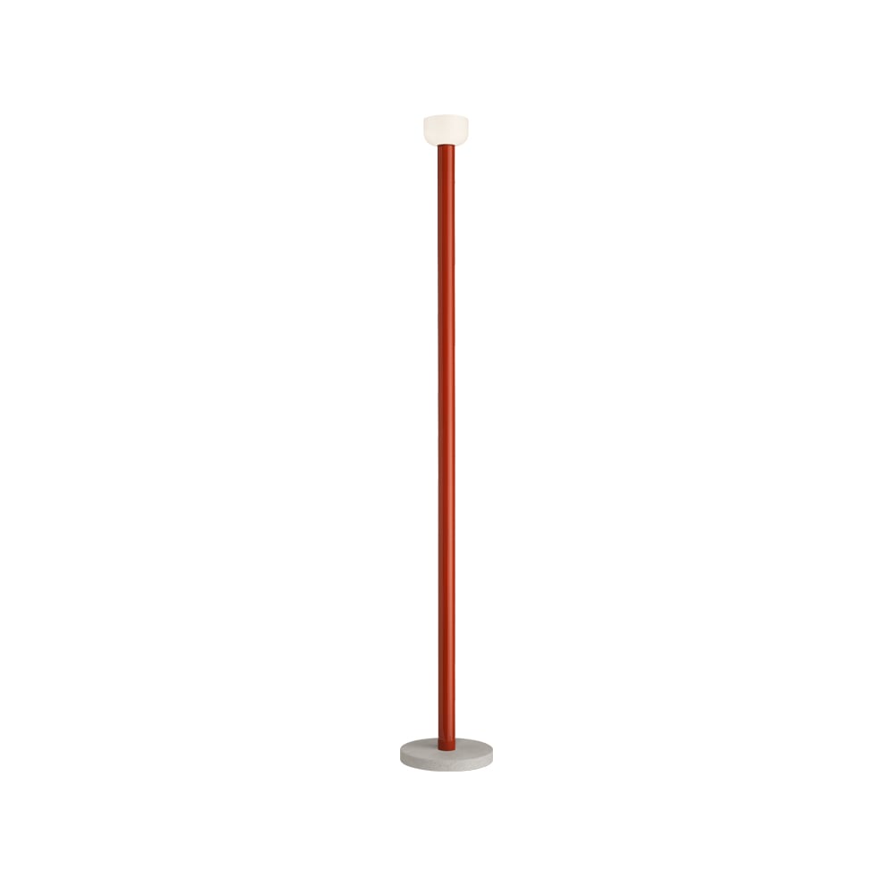 Flos Bellhop floor lamp Brick red