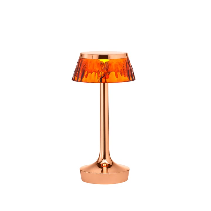 Bon Jour Unplugged table lamp - Copper-amber - Flos