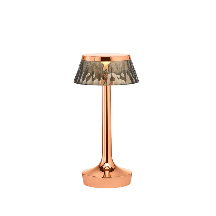 Bon Jour Unplugged table lamp - Copper-fumée - Flos