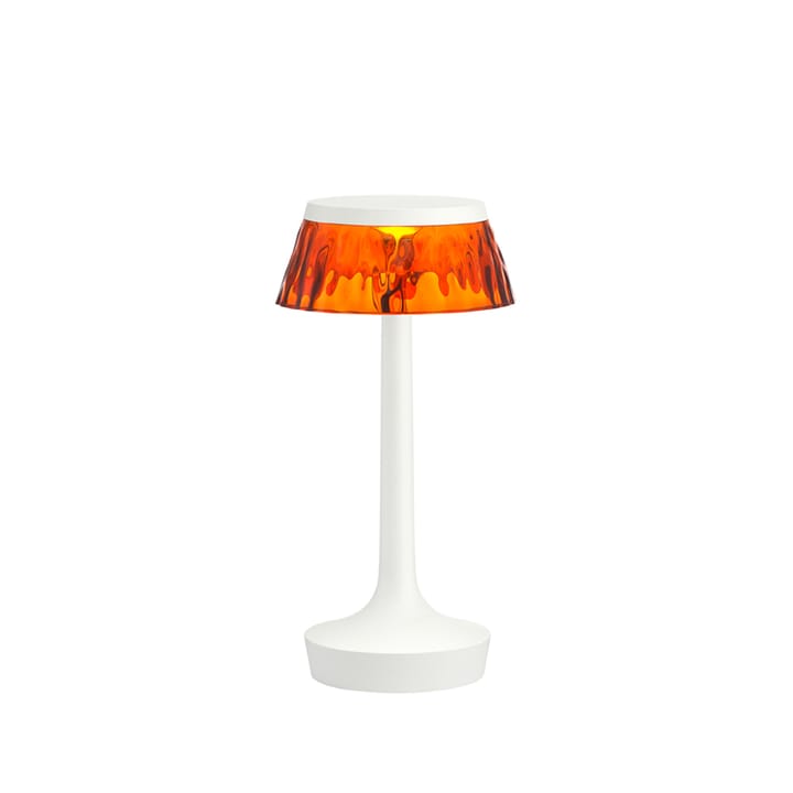 Bon Jour Unplugged table lamp - White-amber - Flos