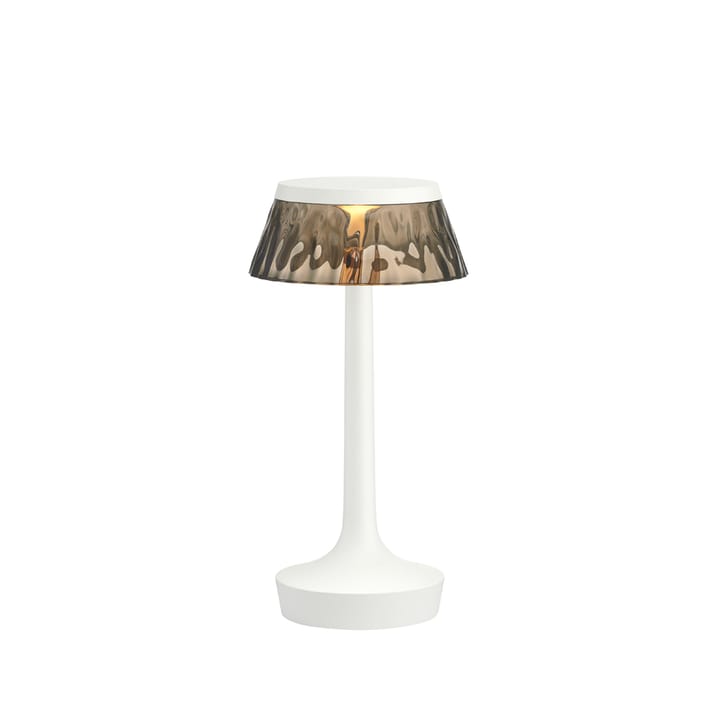 Bon Jour Unplugged table lamp - White-fumée - Flos