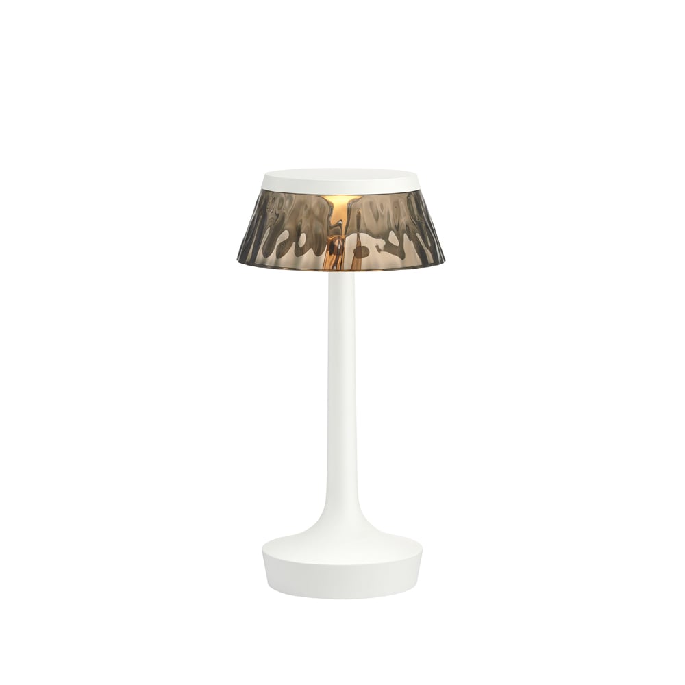 Flos Bon Jour Unplugged table lamp White-fumée