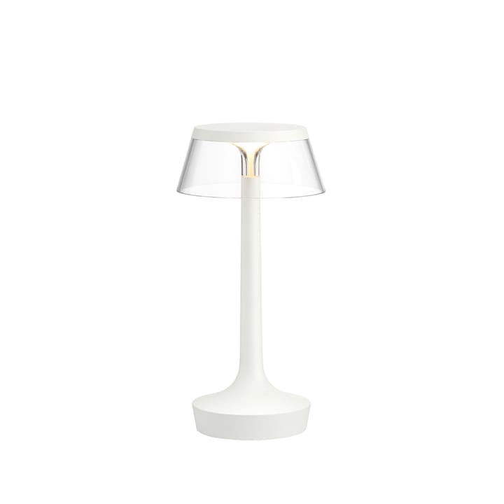 Bon Jour Unplugged table lamp - White-transparent - Flos