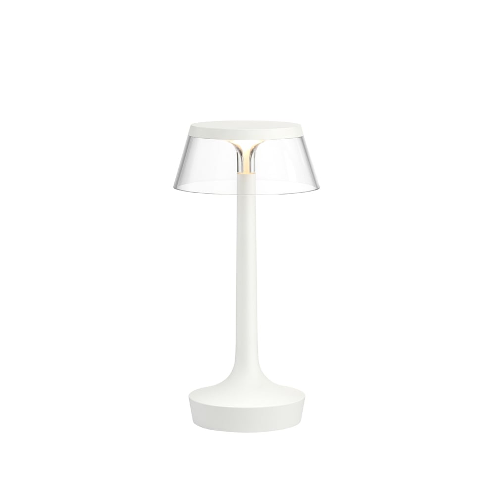 Flos Bon Jour Unplugged table lamp White-transparent