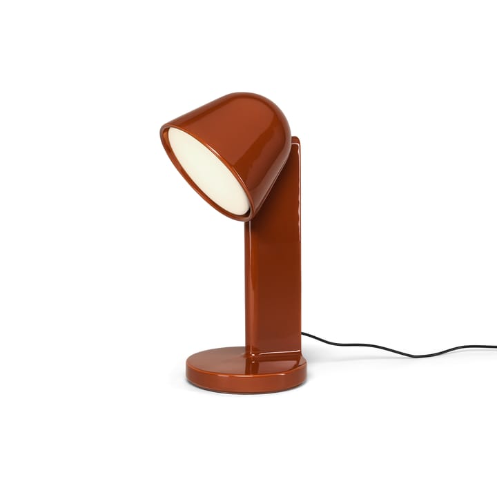 Ceramic Down table lamp - Rust red - Flos