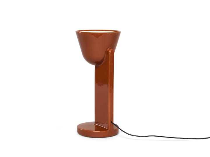 Céramique Up table lamp - Rust red - Flos