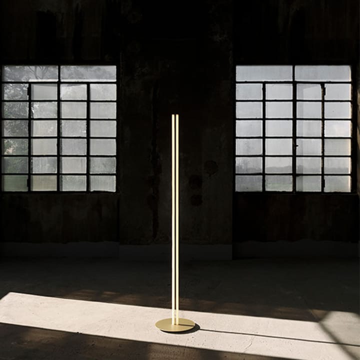 Coordinates floor lamp, Brass Flos