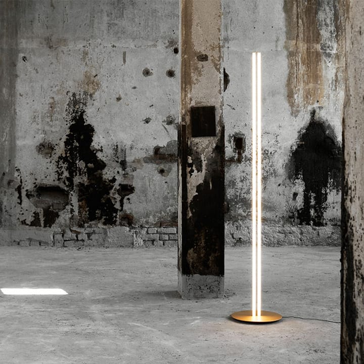 Coordinates floor lamp, Brass Flos