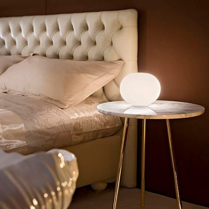 Glo-ball B Zero table lamp - White opal glass - Flos