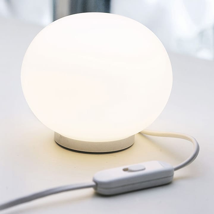 Glo-Ball Mini T table lamp - White opal glass - Flos