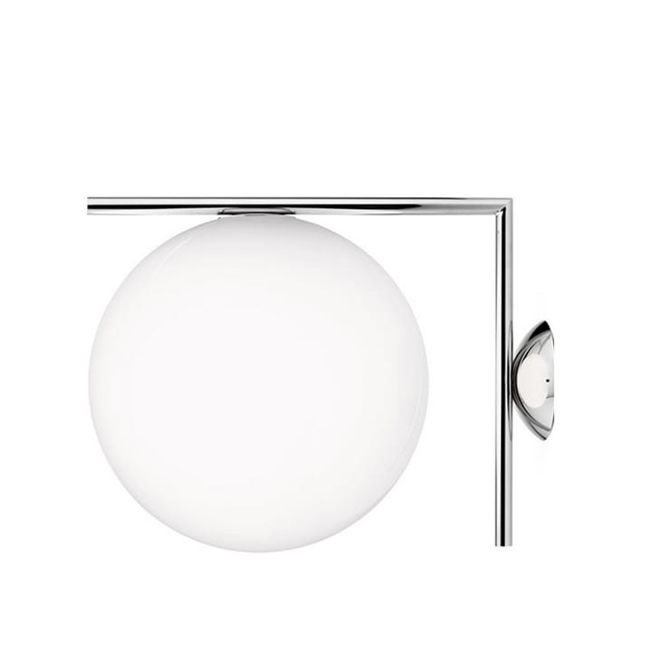 IC lights C/W2 wall lamp - Chrome, opal - Flos