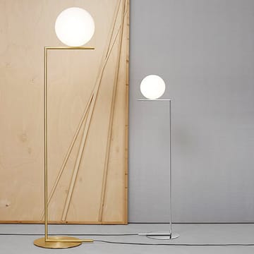 IC lights F1 floor lamp - Brushed brass, opal - Flos