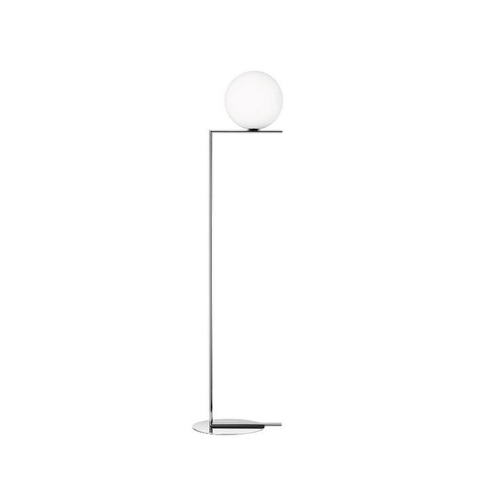 IC lights F2 floor lamp - Chrome, opal - Flos